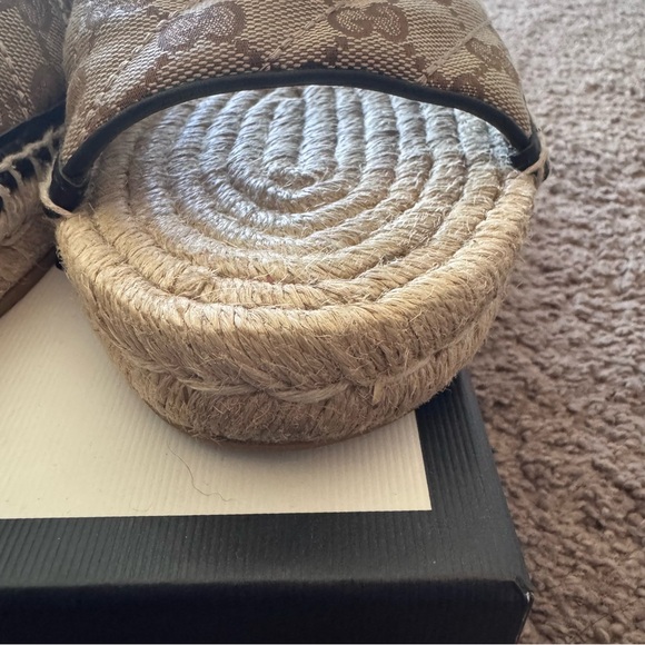 Gucci Espadrille Slides - Picture 5 of 9